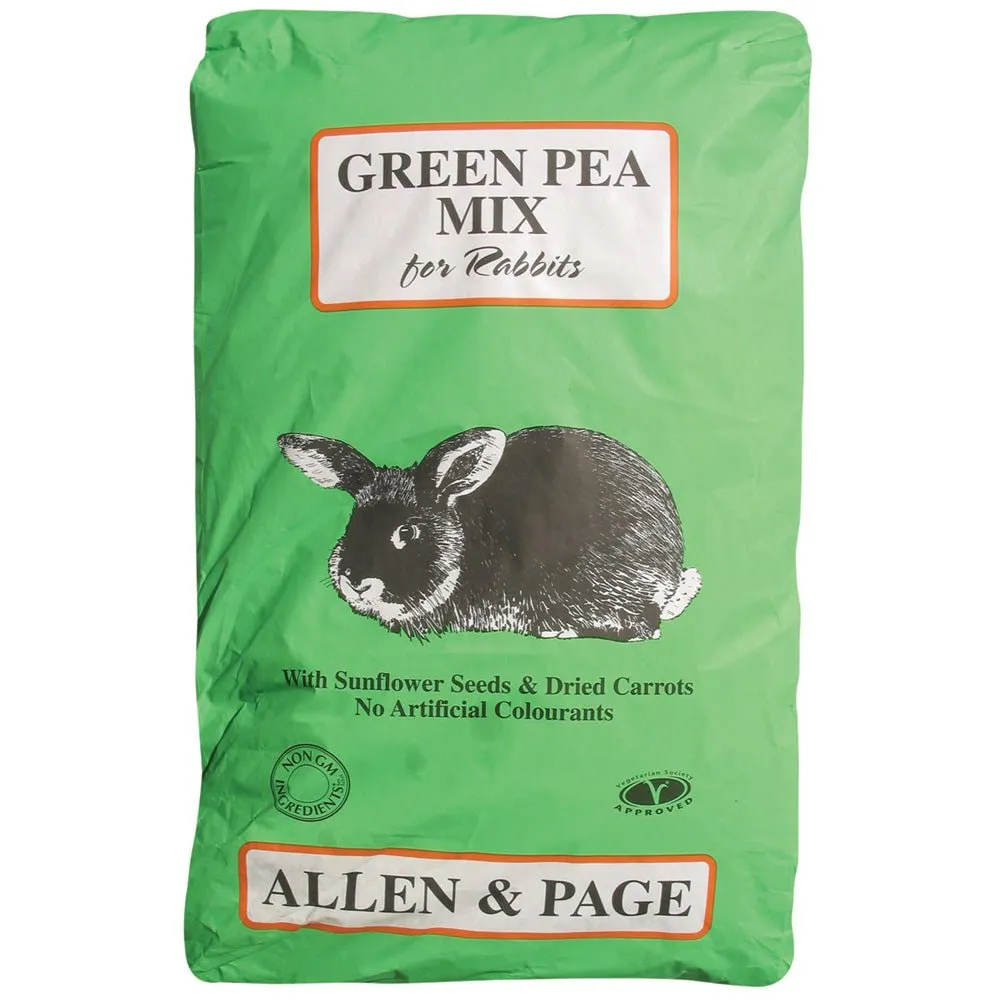 Allen & Page Green Pea Rabbit Mix 20kg