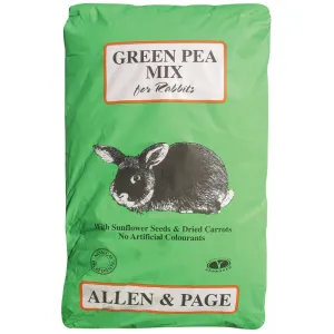 Allen & Page Green Pea Rabbit Mix 20kg