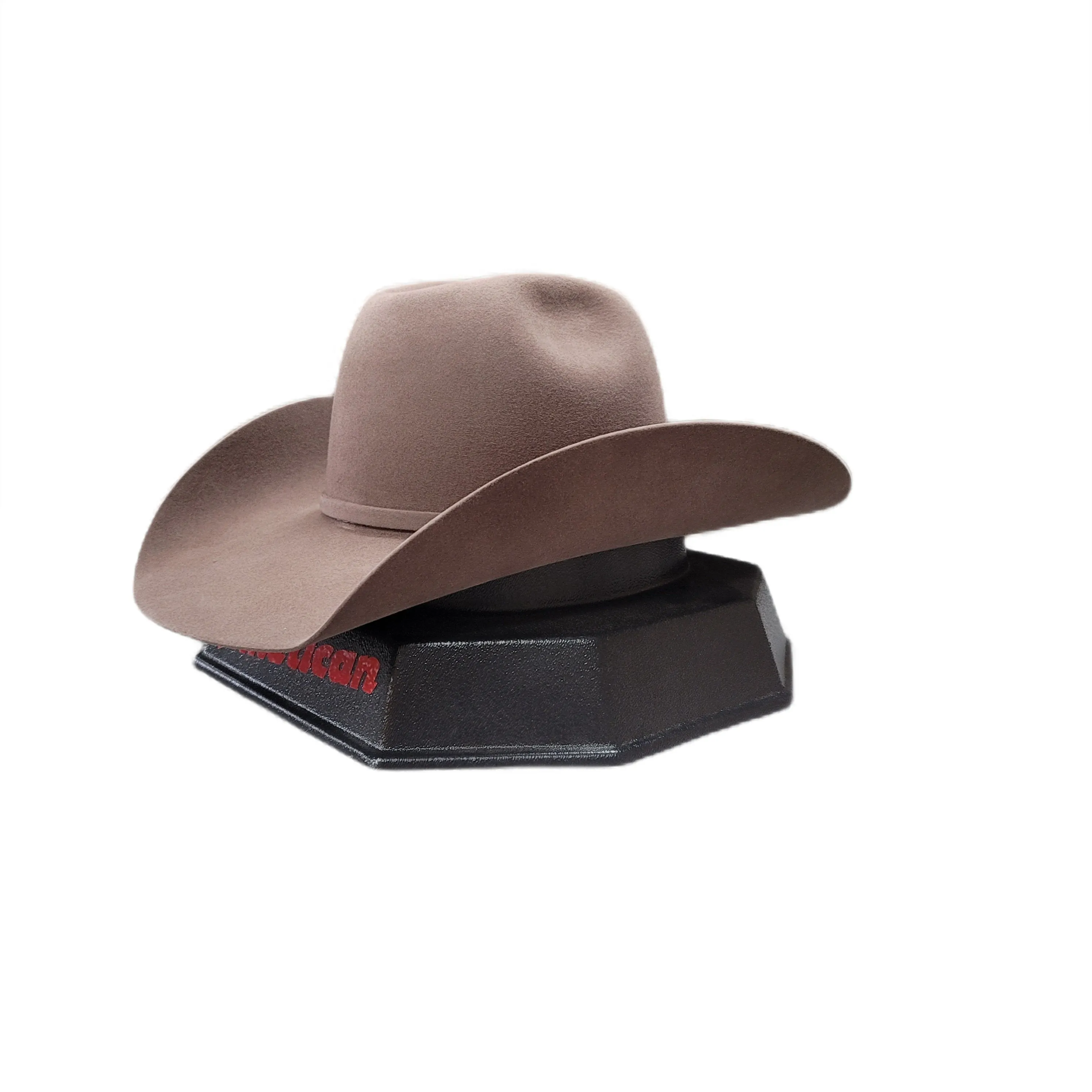 American Hat Co. - 7X Pecan Felt Cowboy Hat - 4 1/4" Brim