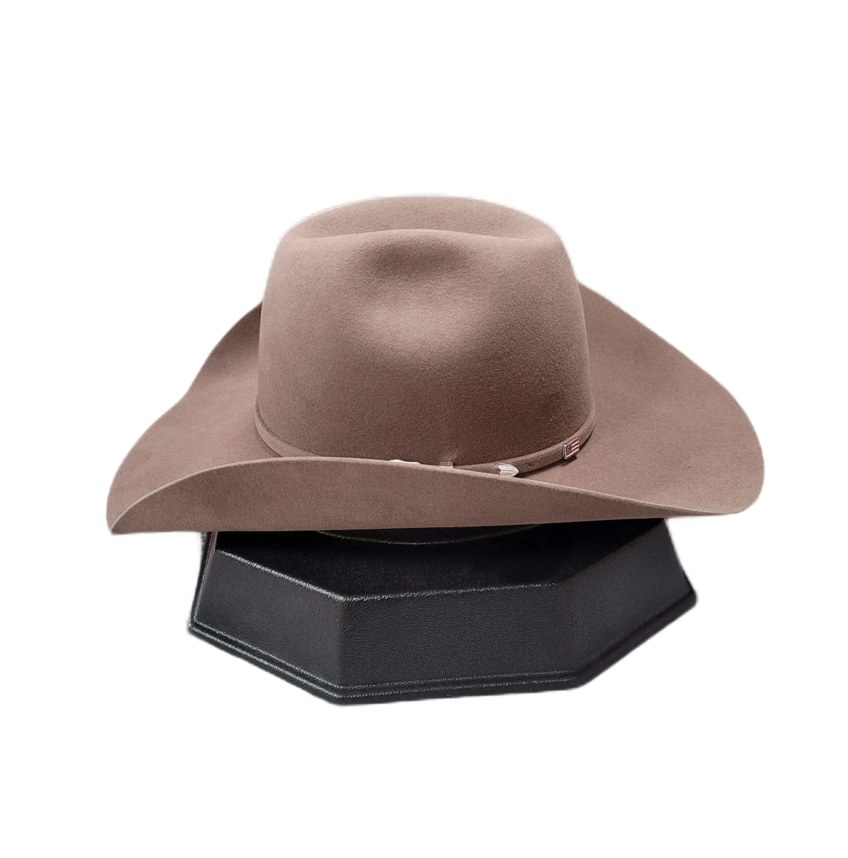 American Hat Co. - 7X Pecan Felt Cowboy Hat - 4 1/4" Brim