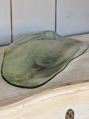 Antique French garden glass cover cloche