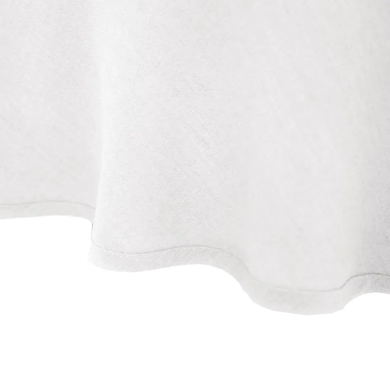 Bambury Linen Ivory Round Tablecloth