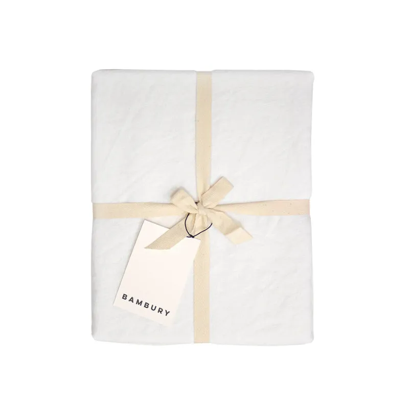 Bambury Linen Ivory Round Tablecloth