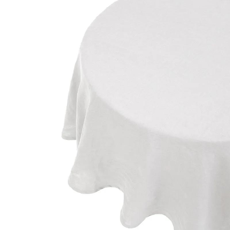 Bambury Linen Ivory Round Tablecloth