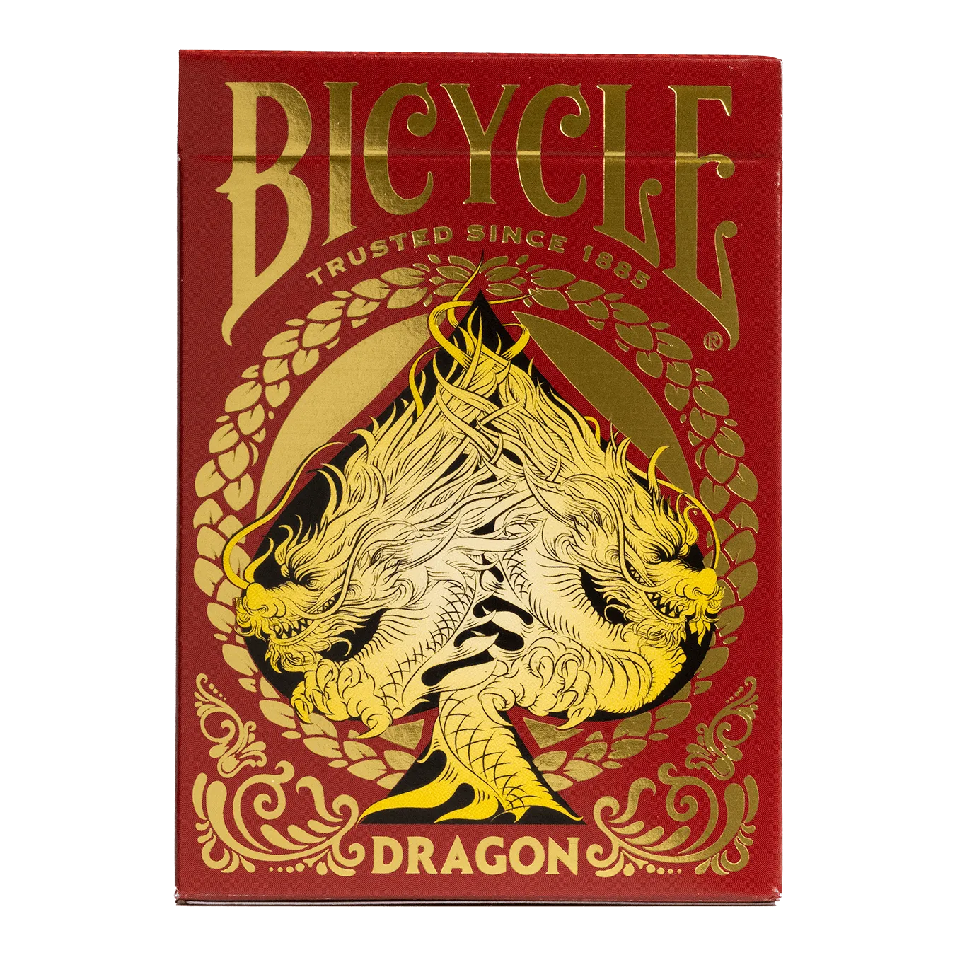 Bicycle Red Dragon Playing Cards