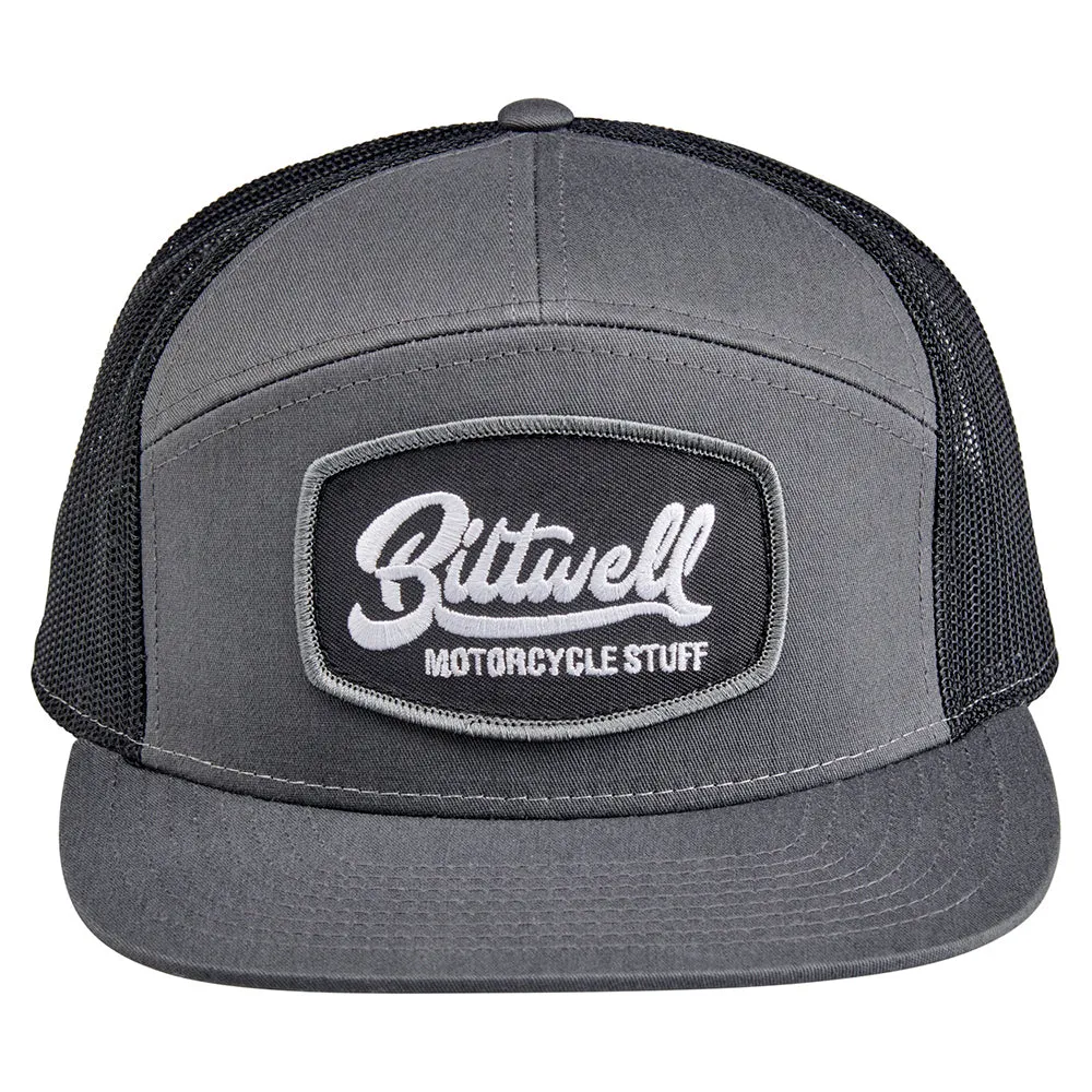 BILTWELL RIDGECREST SNAP BACK HAT [GREY/BLACK]