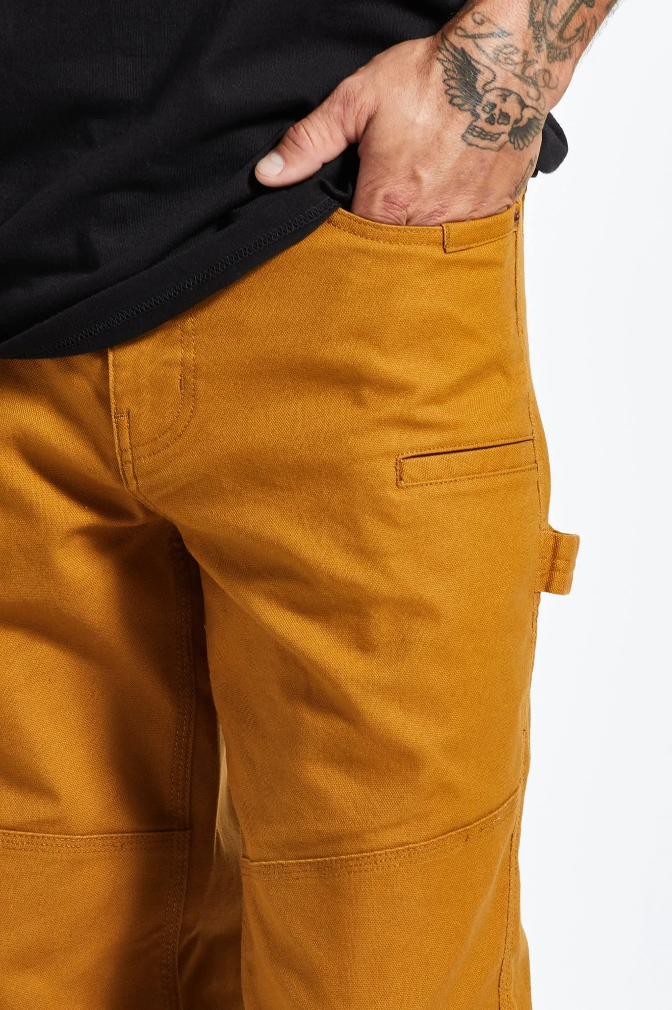 BRIXTON BUILDERS CARPENTER PANT GOLDEN BROWN