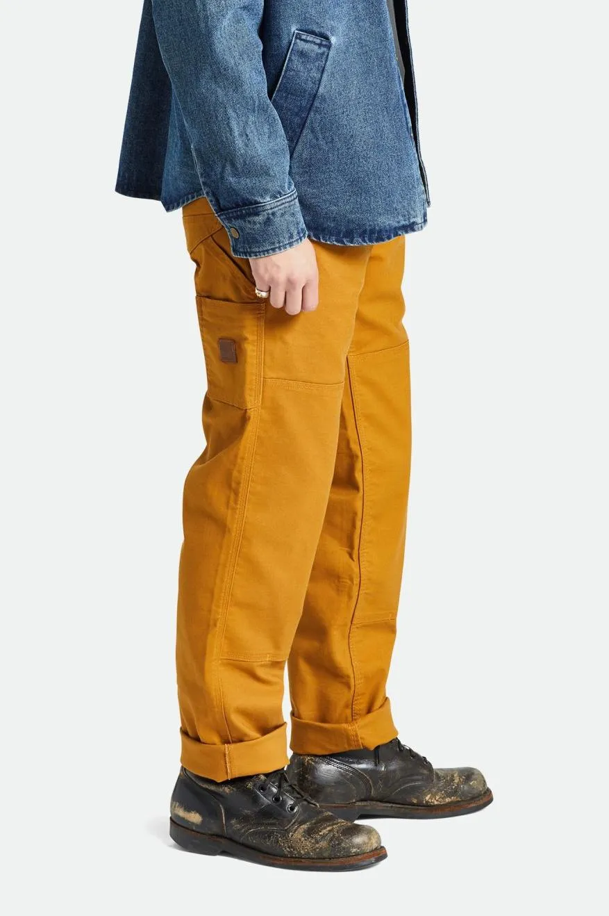 BRIXTON BUILDERS CARPENTER PANT GOLDEN BROWN