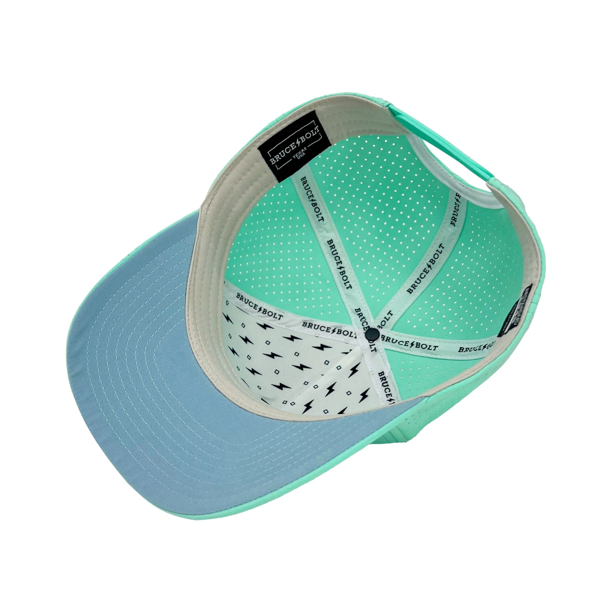 BRUCE BOLT Standard 5-Panel Snapback Hat - MINT