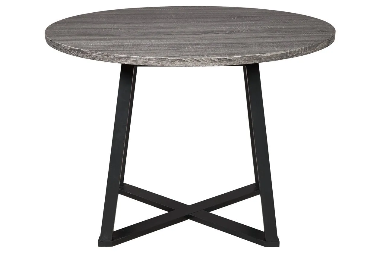 Centiar Gray/Black Dining Table