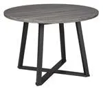 Centiar Gray/Black Dining Table