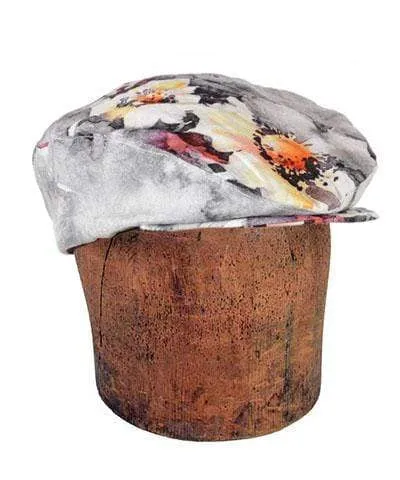 Charlie Driving Cap (Men's) - Linen in Multi Floral (One Medium Left!)