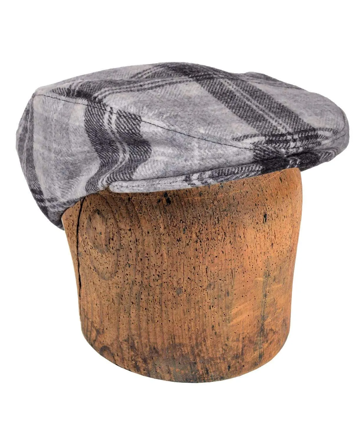 Charlie Driving Cap (Men's) - Wool Plaid (One Medium in Twilight Left!)