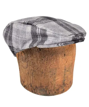 Charlie Driving Cap (Men's) - Wool Plaid (One Medium in Twilight Left!)