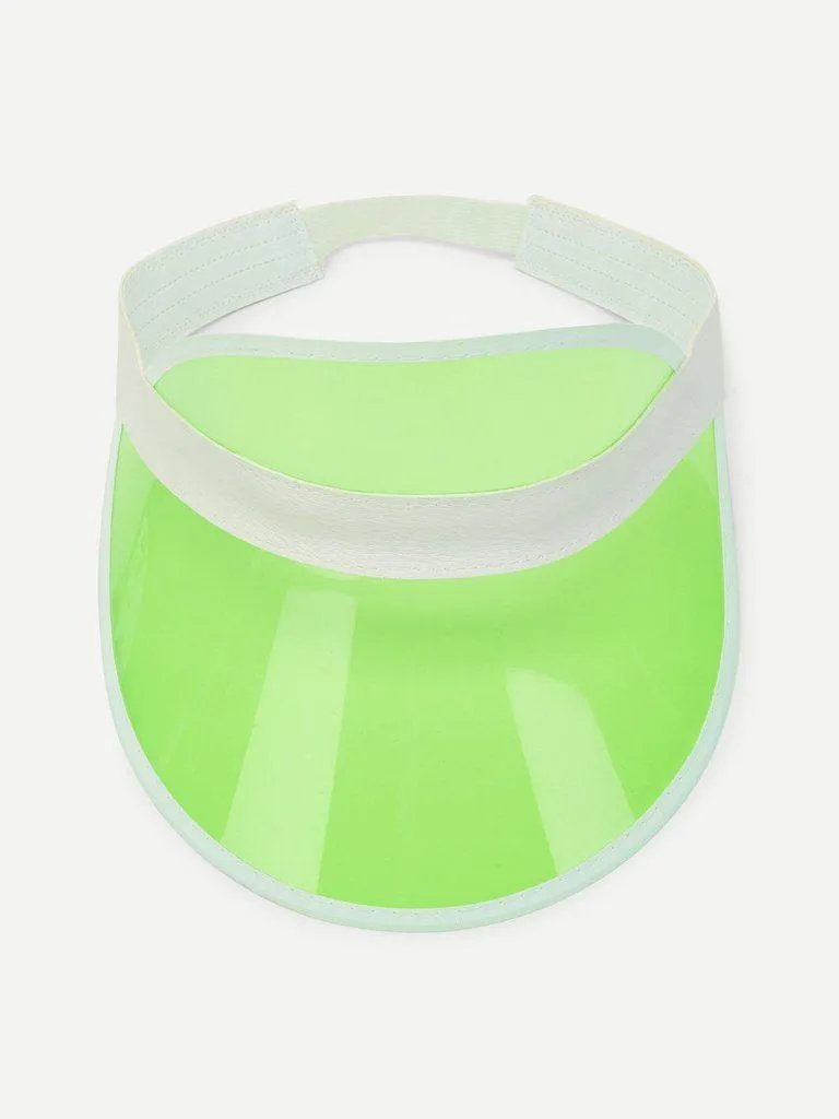 Clear Brim Visor Hat