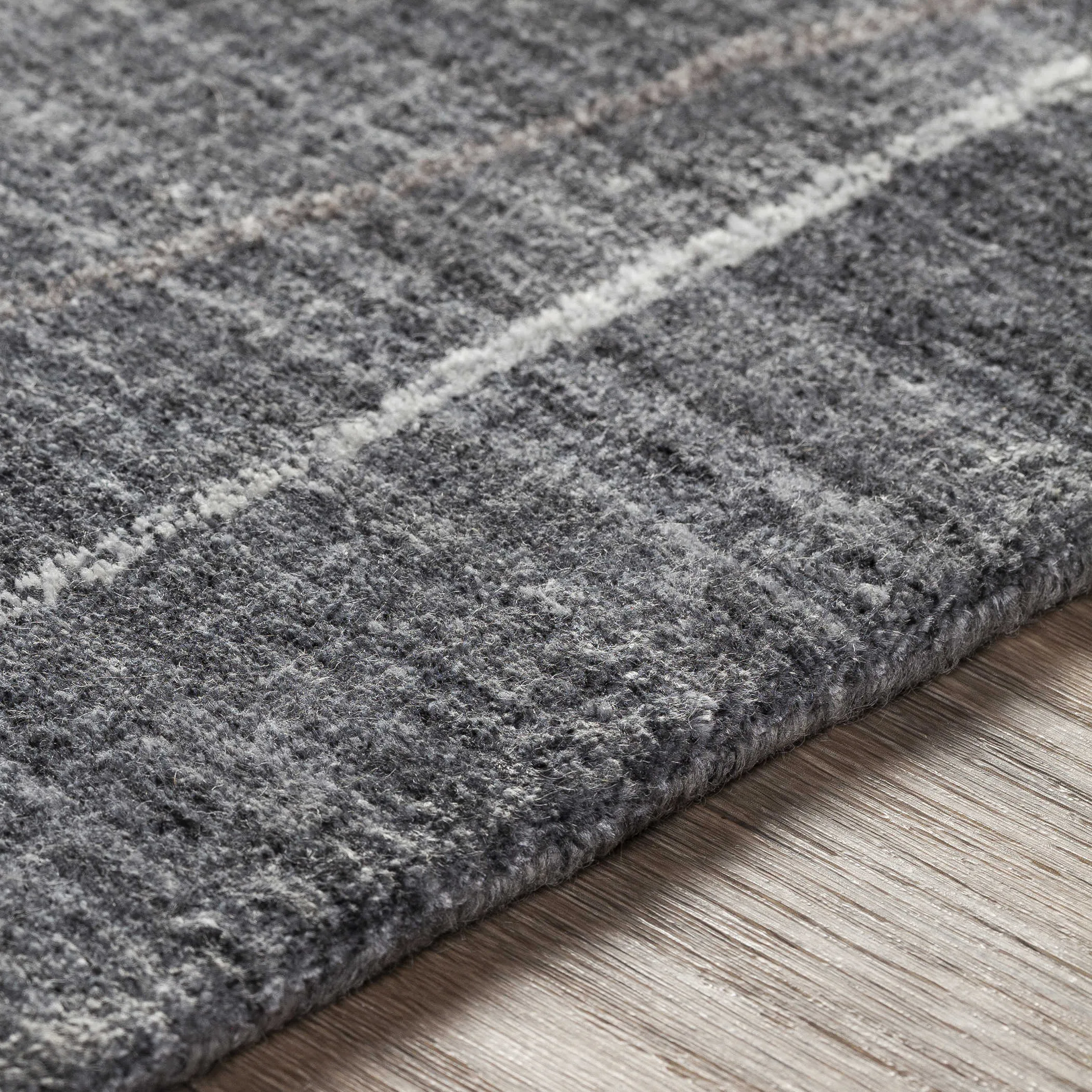 Costilla Modern Gray 9 X 13 Rug