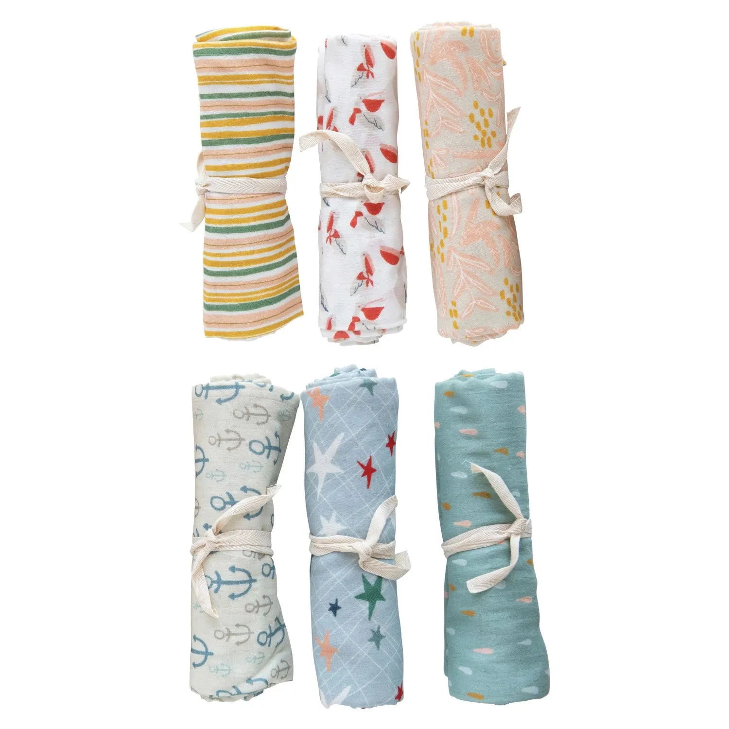 Cotton Printed Baby Swaddle