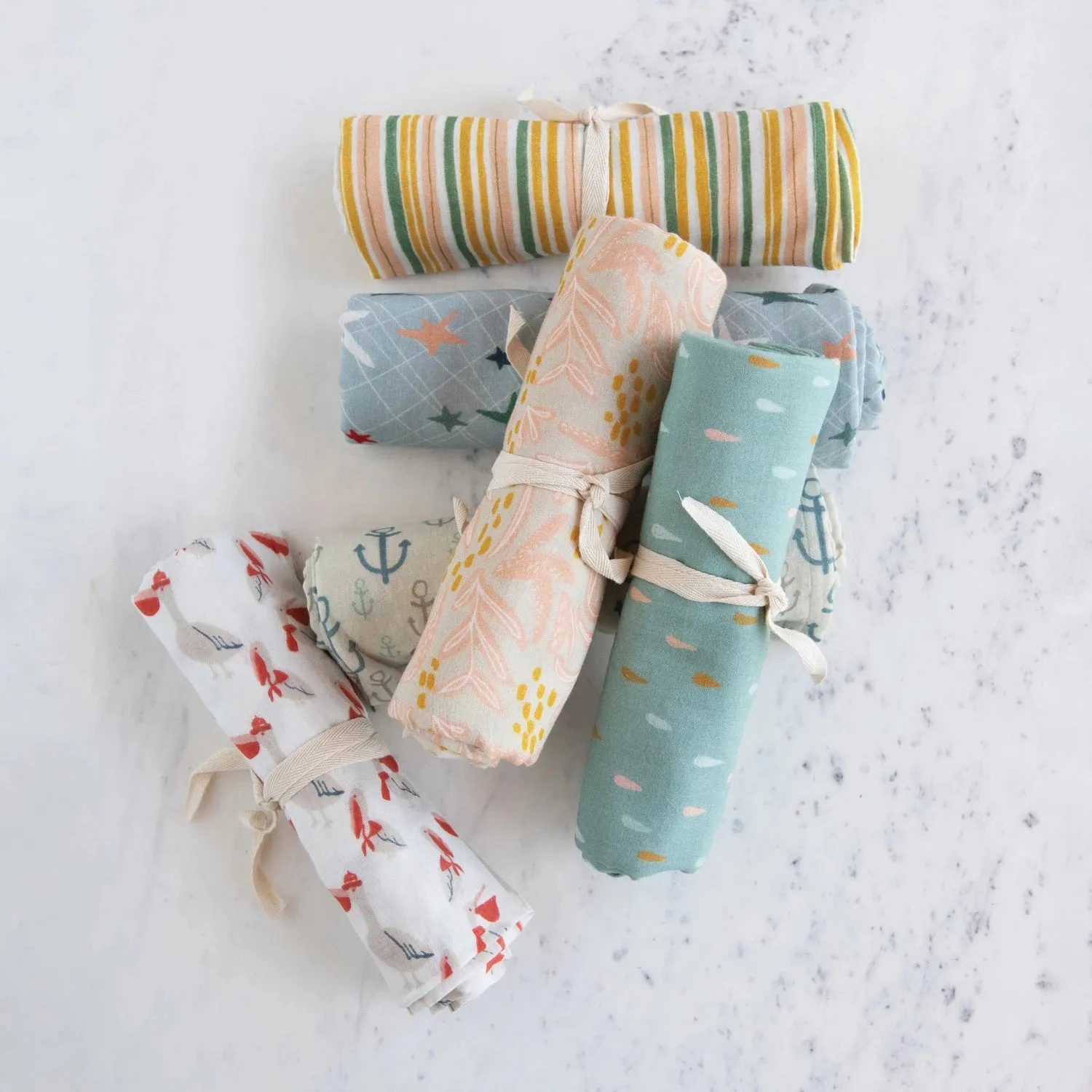 Cotton Printed Baby Swaddle