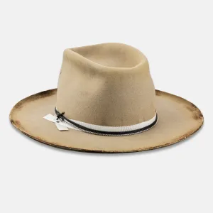 Distressed Fedora-Effortlessly Stylish