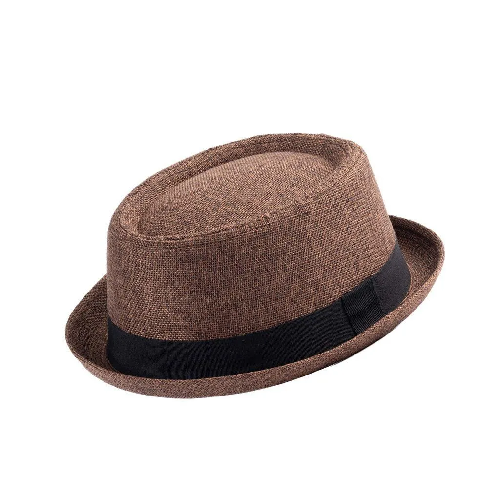 Doyle Straw Pork Pie Hat