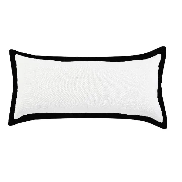 Empire Lr07729 White/Black Pillow