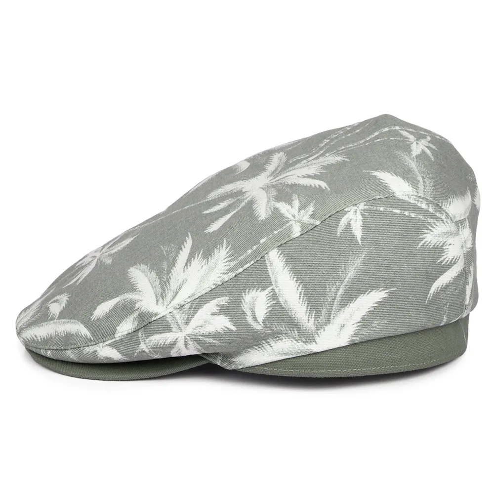 Failsworth Hats Printed Flat Cap - Putty