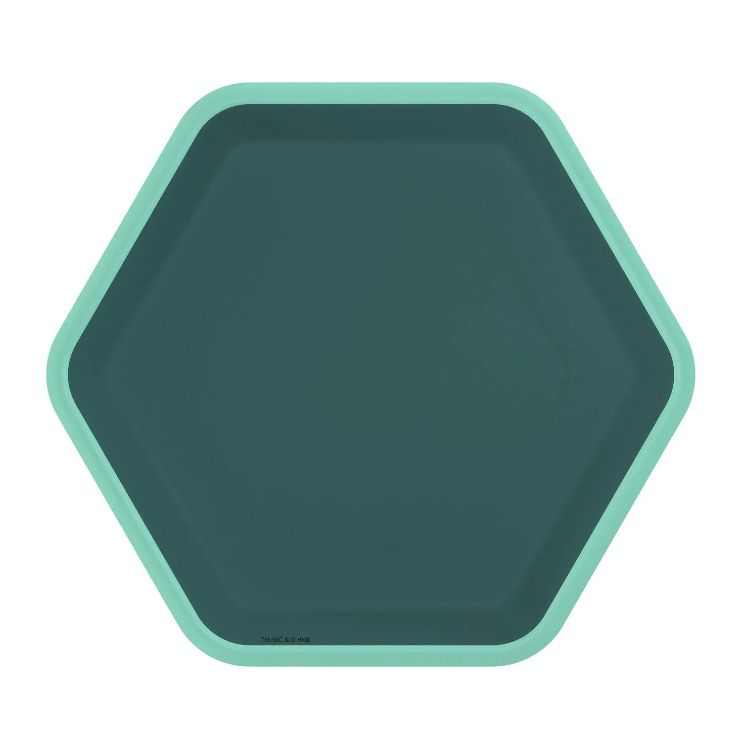 Hallmark Green Hexagonal Dessert Plates, Set of 8