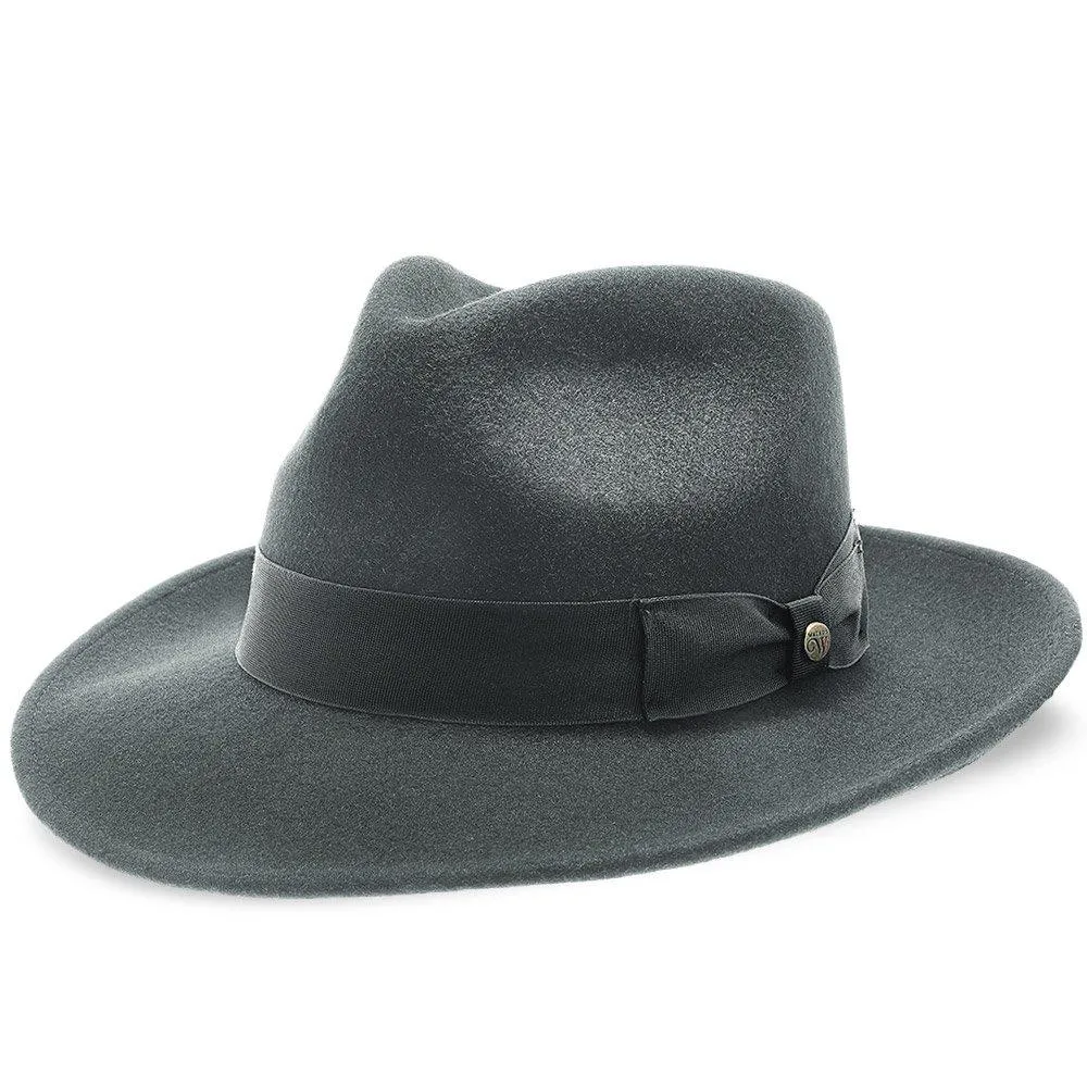 Imperial - Walrus Hats With Center Dent Wool Felt Fedora Hat