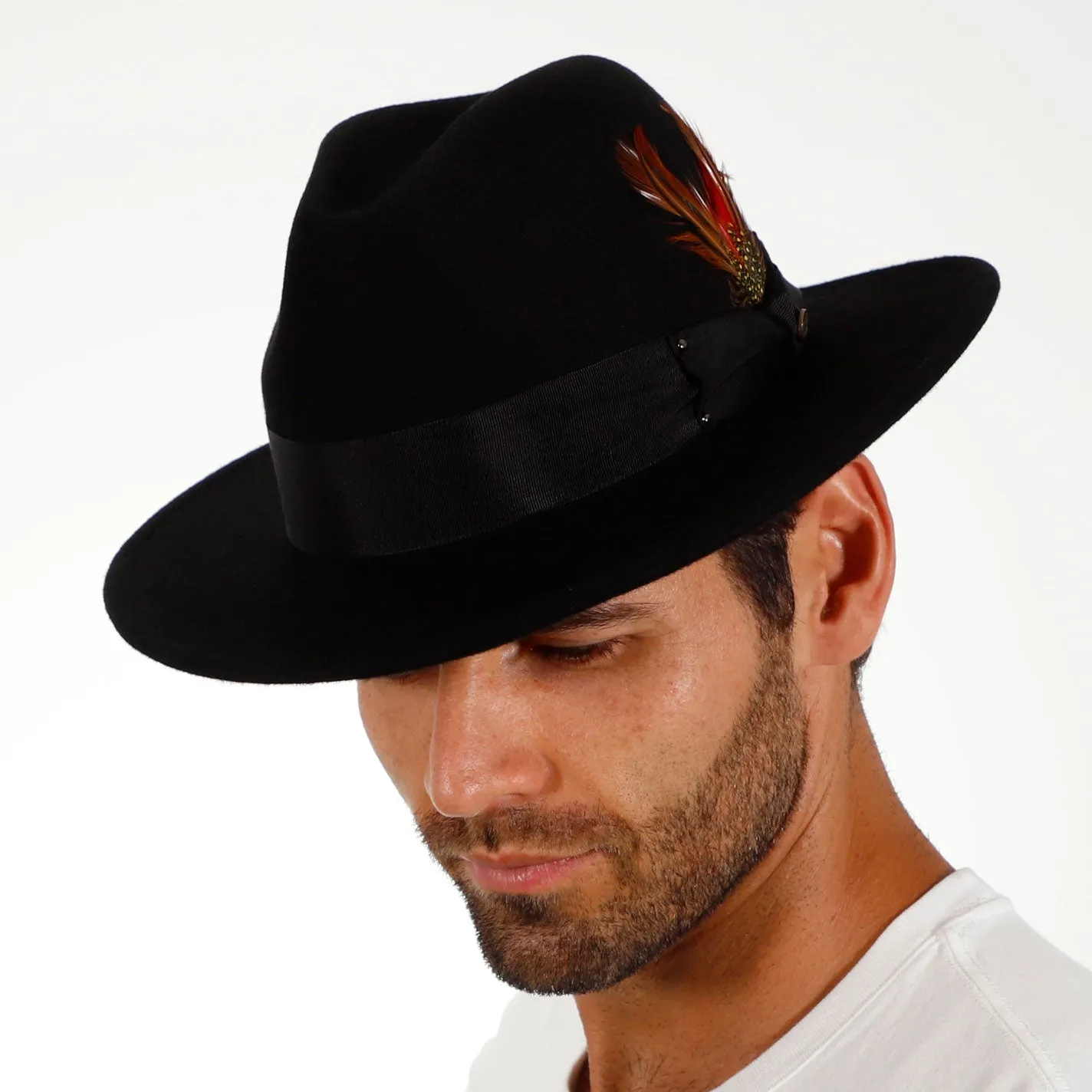 Imperial - Walrus Hats With Center Dent Wool Felt Fedora Hat