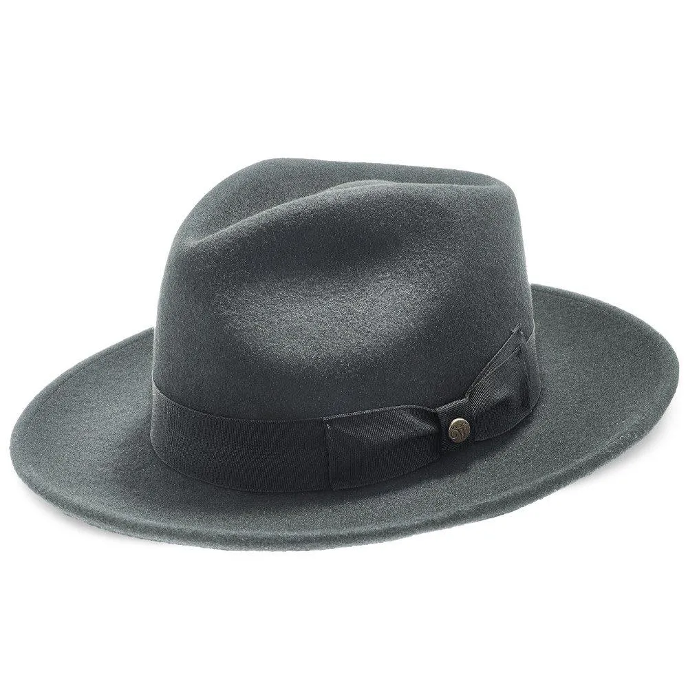 Imperial - Walrus Hats With Center Dent Wool Felt Fedora Hat