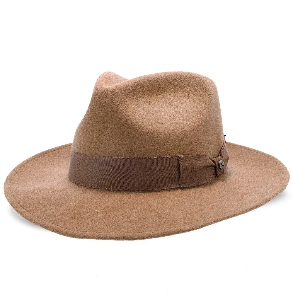 Imperial - Walrus Hats With Center Dent Wool Felt Fedora Hat