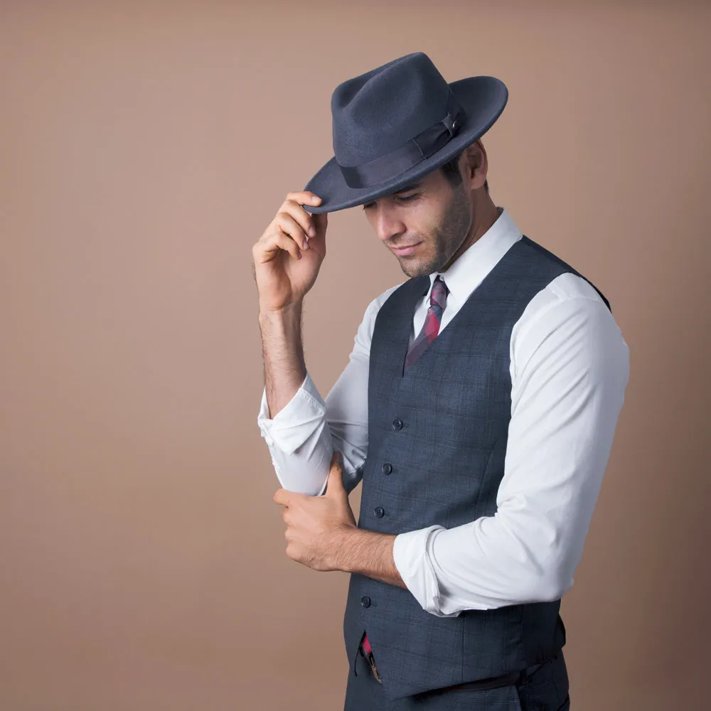 Imperial - Walrus Hats With Center Dent Wool Felt Fedora Hat