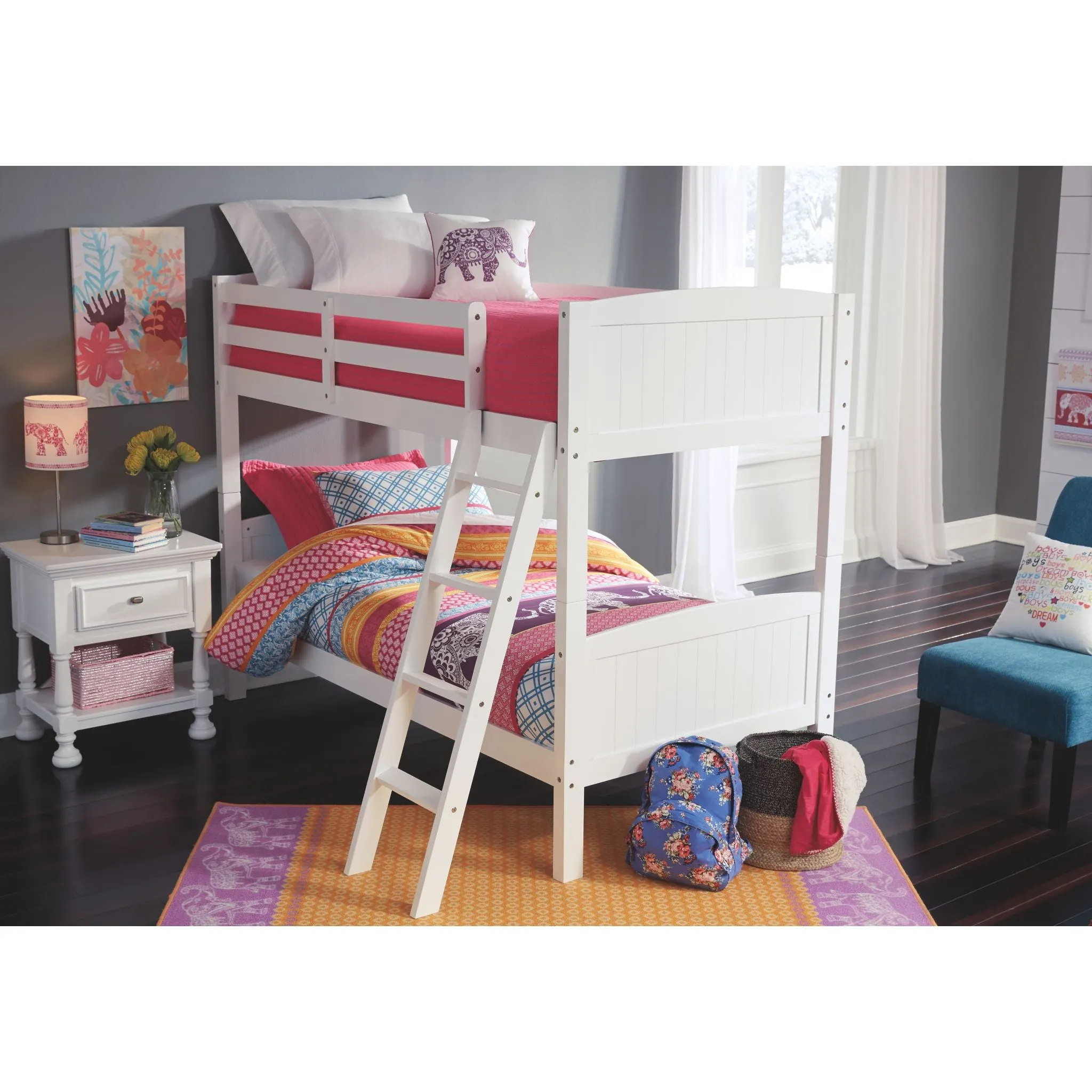 Kaslyn Twin Bunk Bed