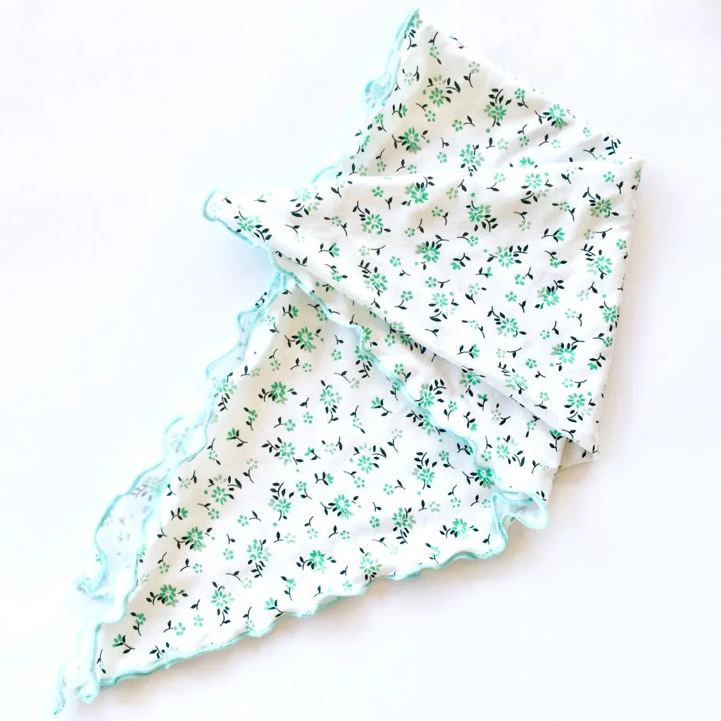 Ladies Cancer Mint Floral Night Day Headscarf