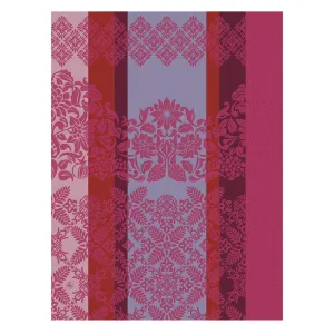 Le Jacquard Francais Tea Towel "Mumbai" Fuschia