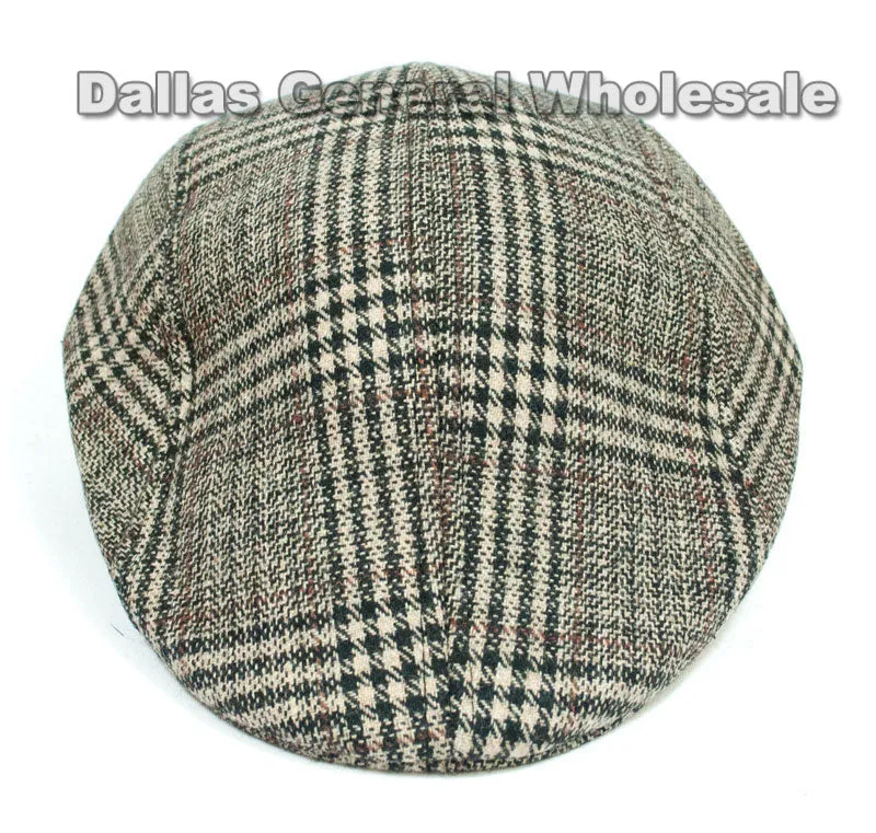 Men's Fashion Wool Newsboy Caps Wholesale