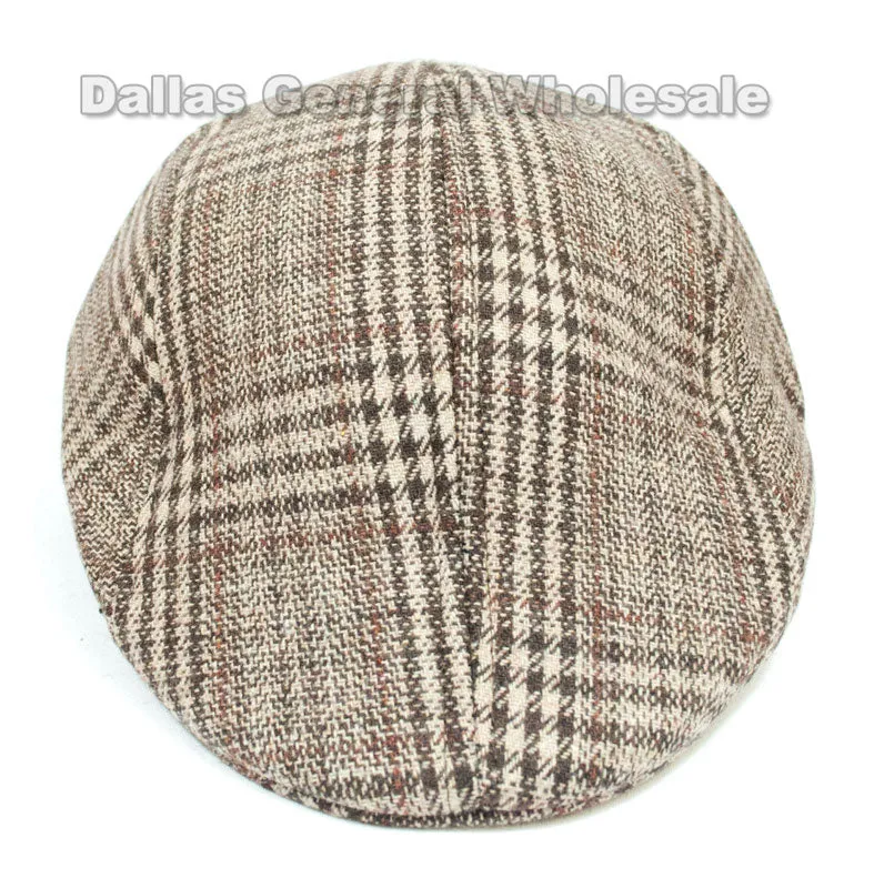 Men's Fashion Wool Newsboy Caps Wholesale