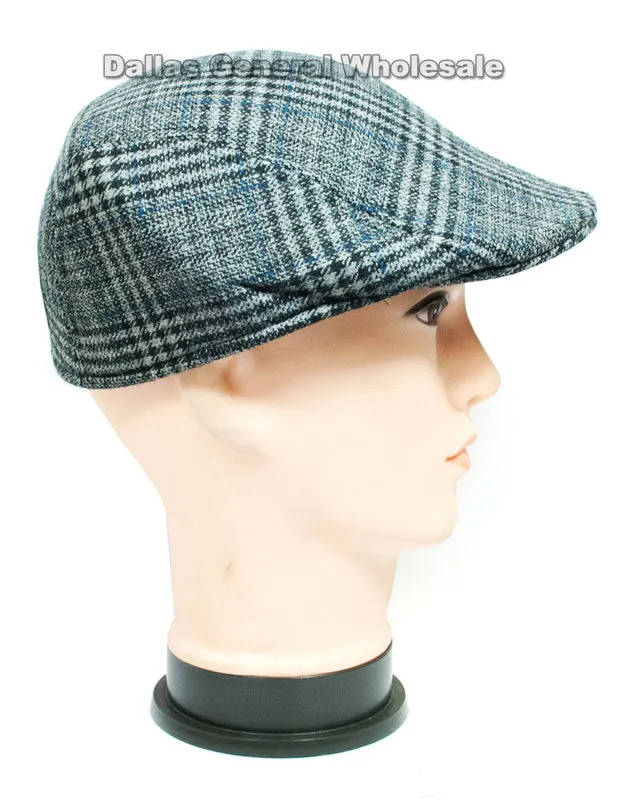 Men's Fashion Wool Newsboy Caps Wholesale