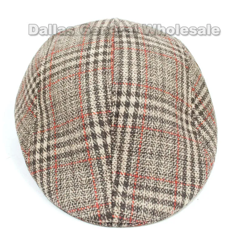 Men's Fashion Wool Newsboy Caps Wholesale