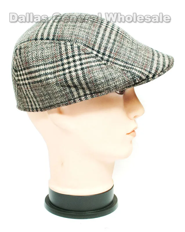 Men's Fashion Wool Newsboy Caps Wholesale