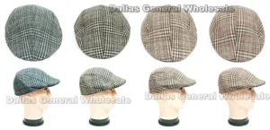 Men's Fashion Wool Newsboy Caps Wholesale