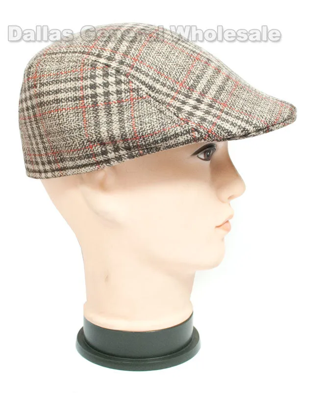 Men's Fashion Wool Newsboy Caps Wholesale