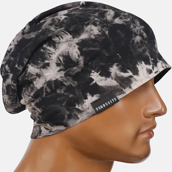 Mens Slouchy Beanie Hat Thin Skull Cap B404