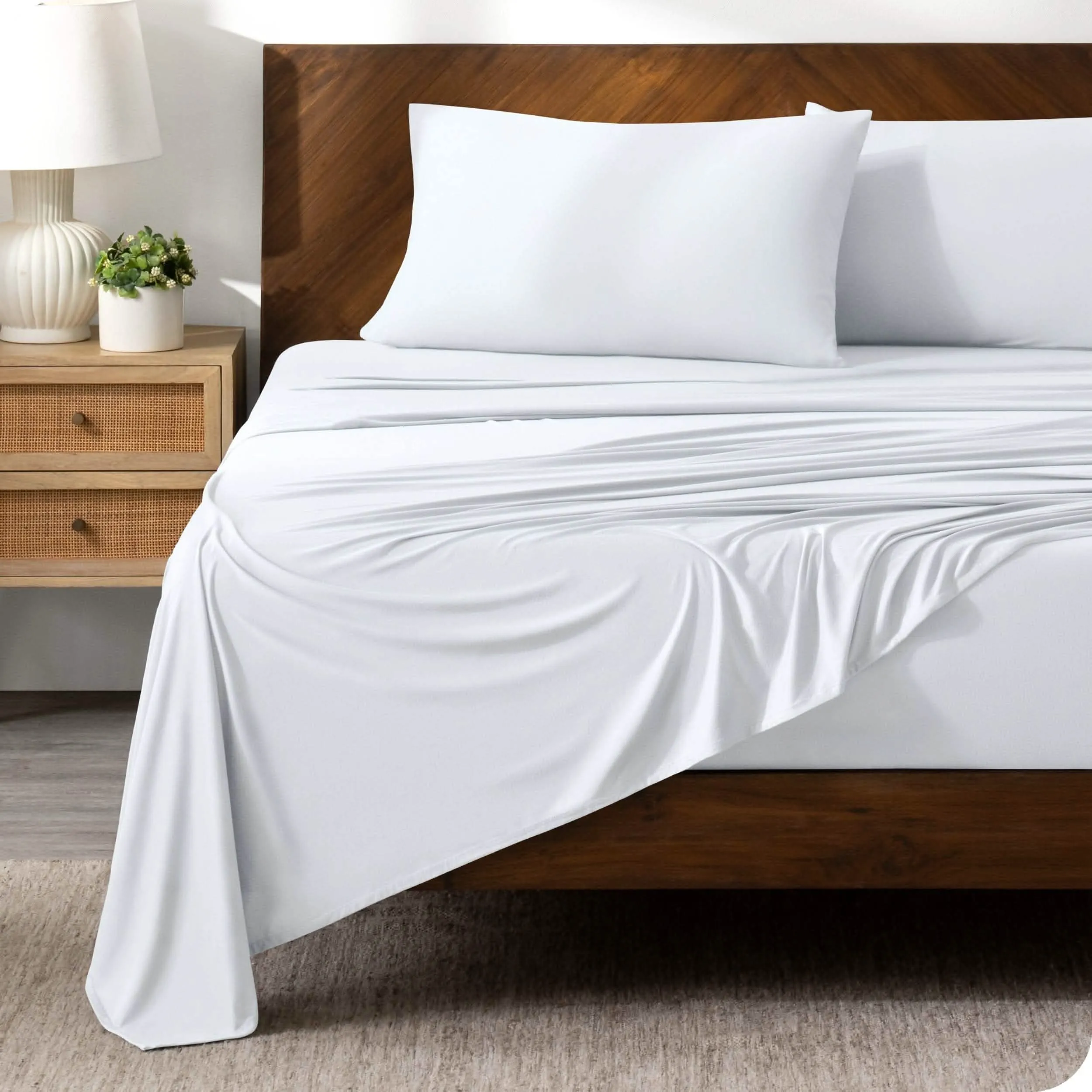 Microfiber Stretch Knit Sheet Set