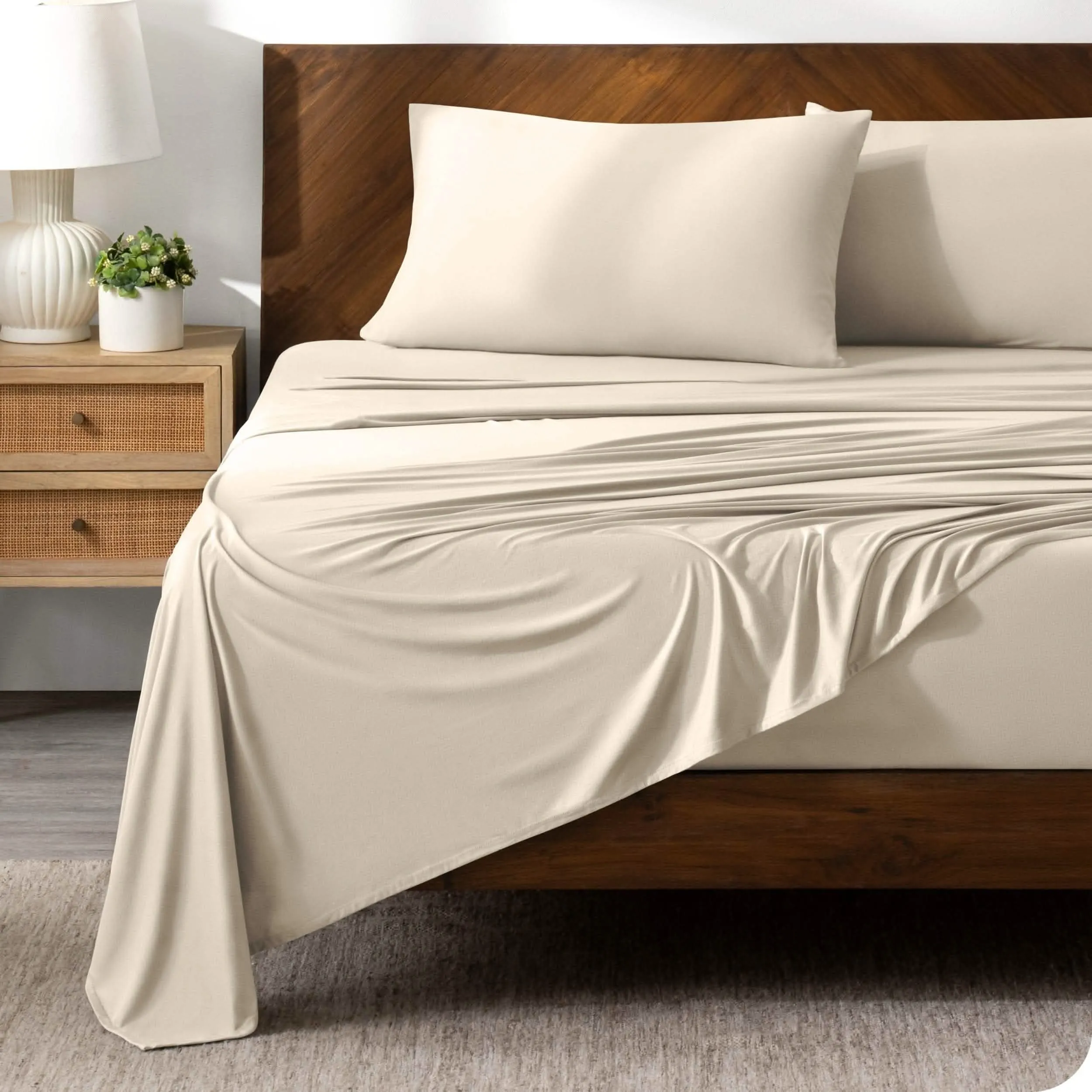 Microfiber Stretch Knit Sheet Set