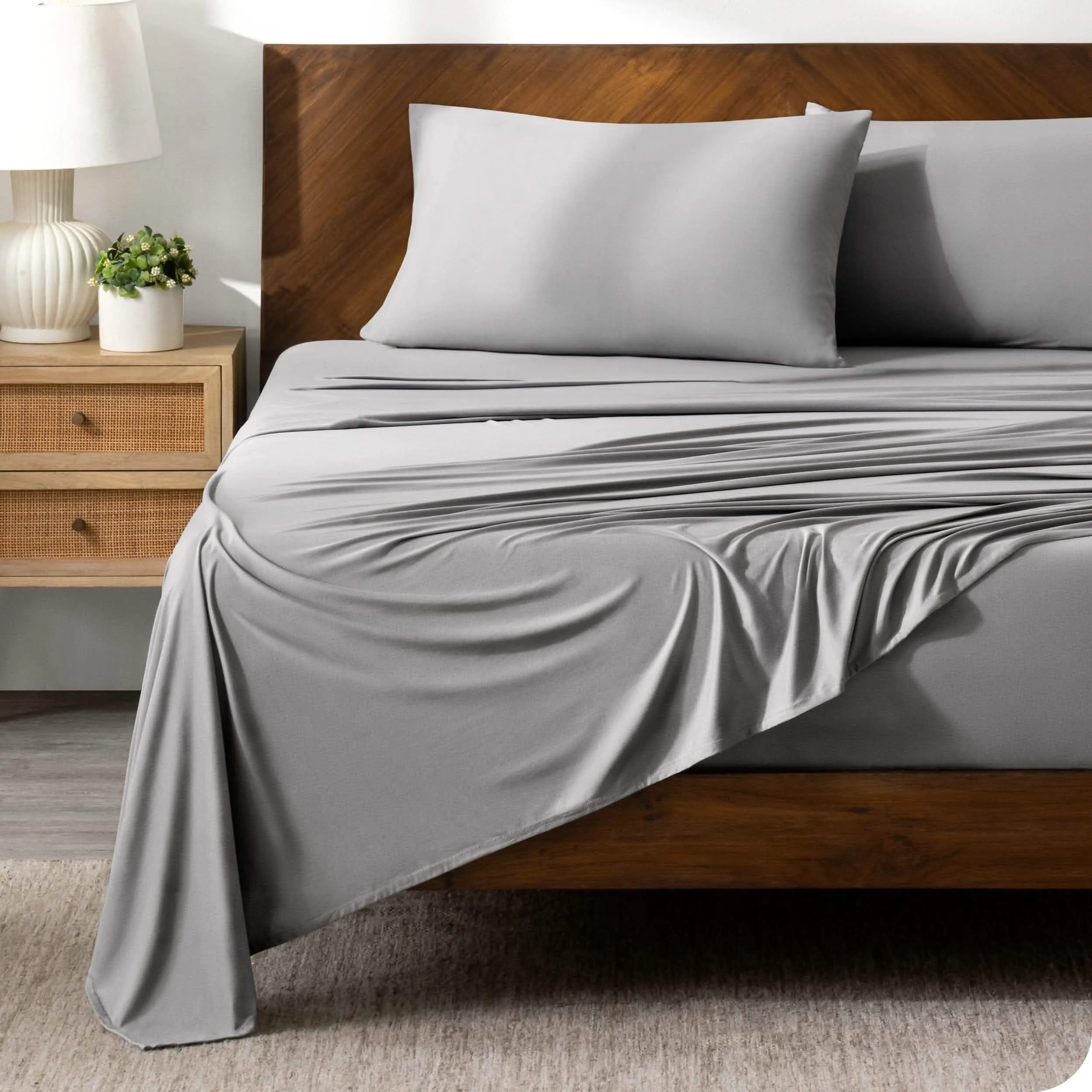 Microfiber Stretch Knit Sheet Set