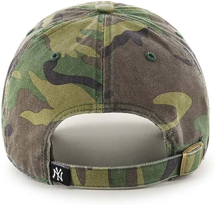 MLB New York Yankees Camo RGW Clean Up Cap