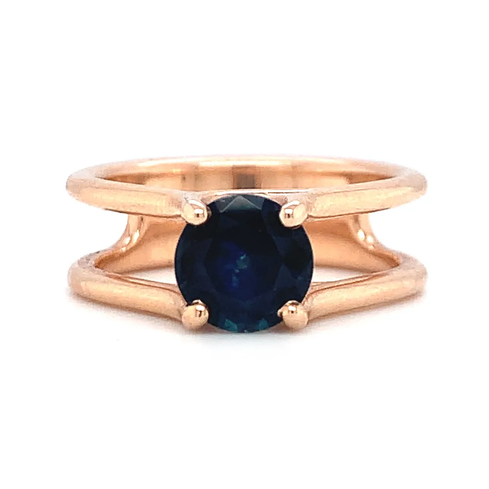 Montana Sapphire Engagement Ring - "Arabella"