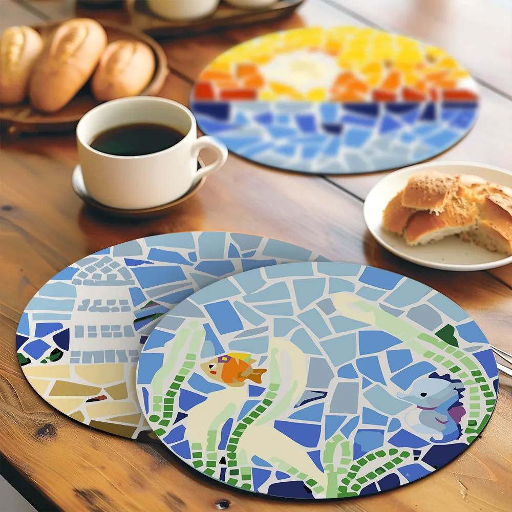 Mosaic Collection 2 - Paint by Numbers Placemats