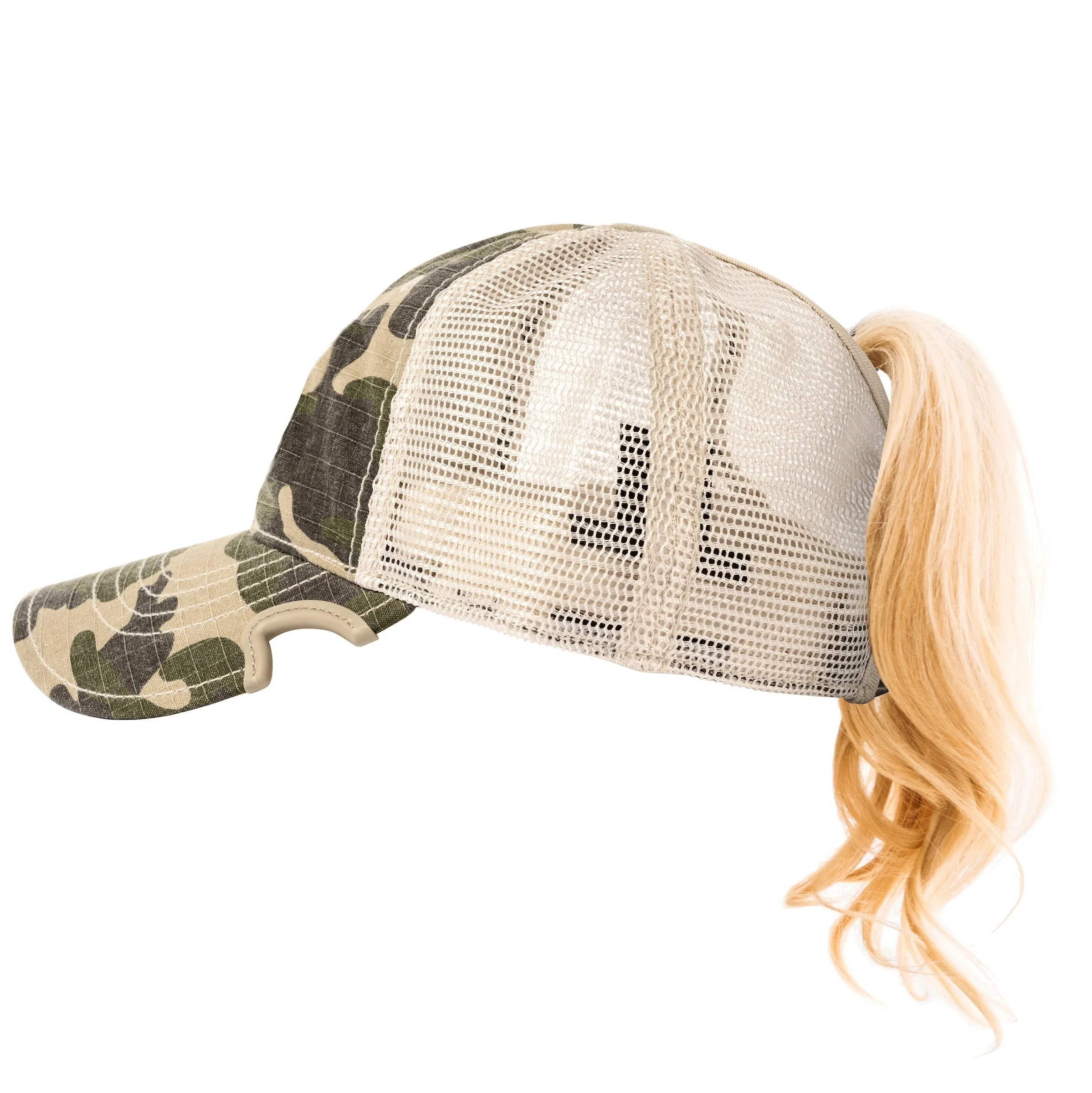 Notch Classic Adjustable Camo Ponytail Blank